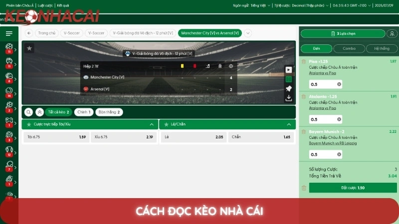Cách đọc kèo nhà cái chuẩn xác nhất chỉ trong 5 phút 5 Cách Đọc Kèo Nhà Cái